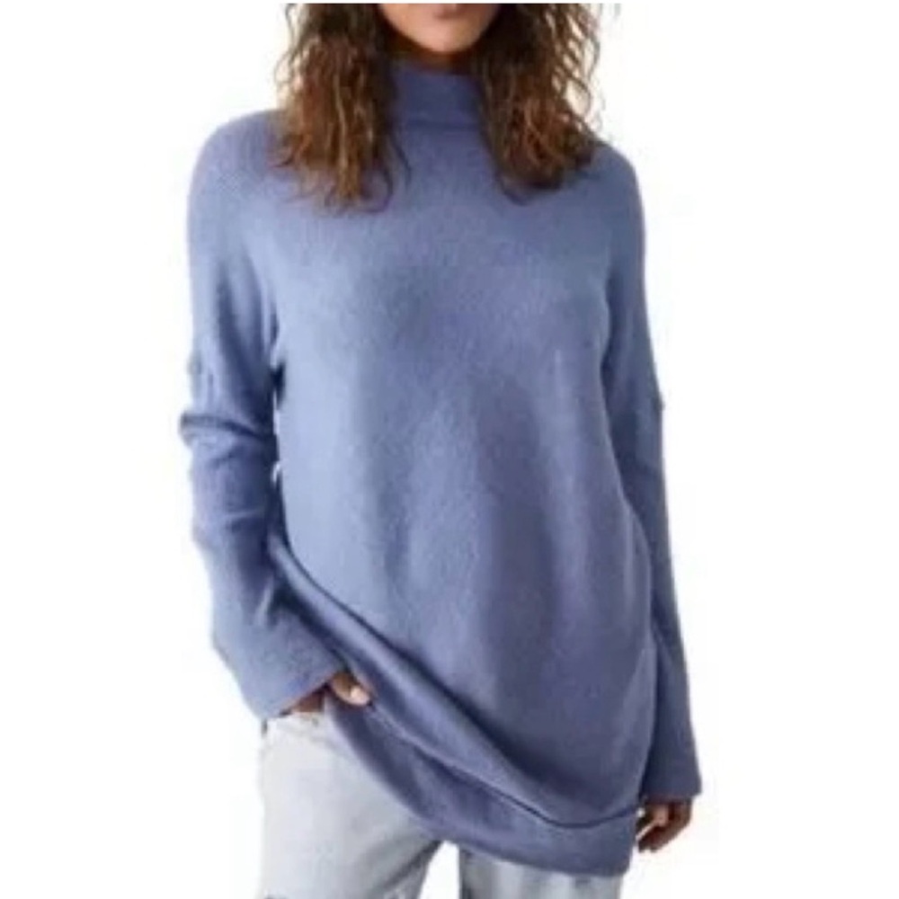 Free People We The Free Soft Casey Tunic in Prep Periwinkle